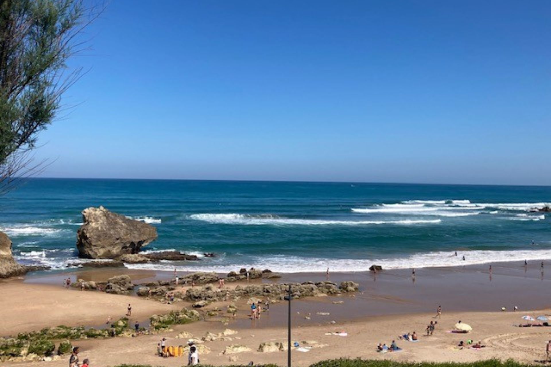 PLAGE DE LA MILADY- BIARRITZ