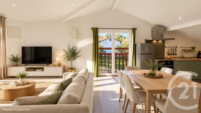 Appartement F3 à vendre - 3 pièces - 42.0 m2 - ASCAIN - 64 - AQUITAINE - Century 21 Berritzea